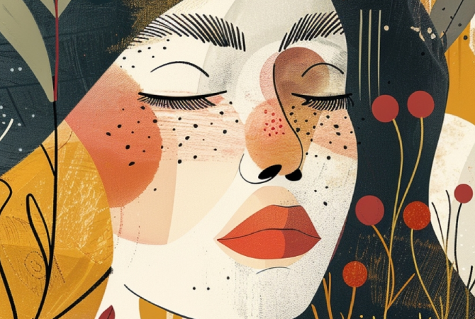 Abstract-Floral-Portrait