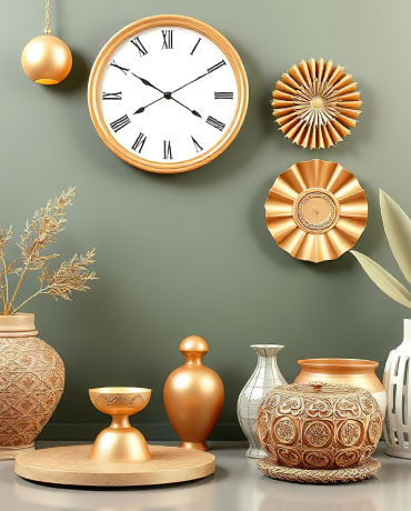 Golden Accents Decor Set